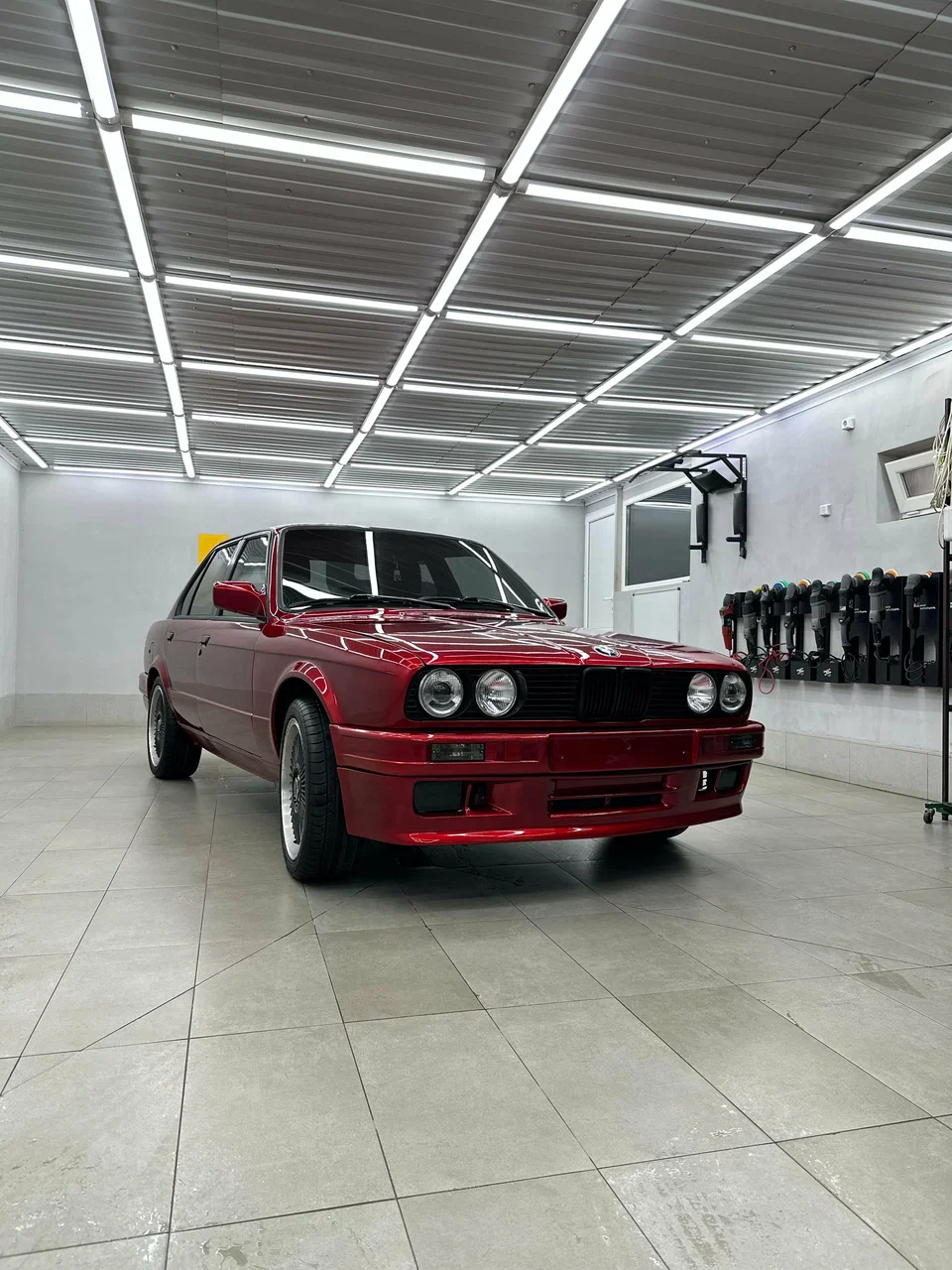 BMW E30 после детейлинга